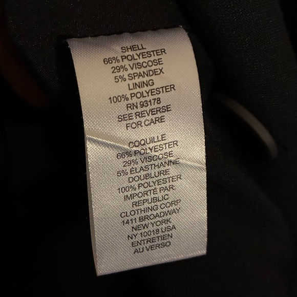 House of Harlow 1960 Women's Double Breast Boyfriend Oversize Open Blazer Size S - Picture 5 of 5